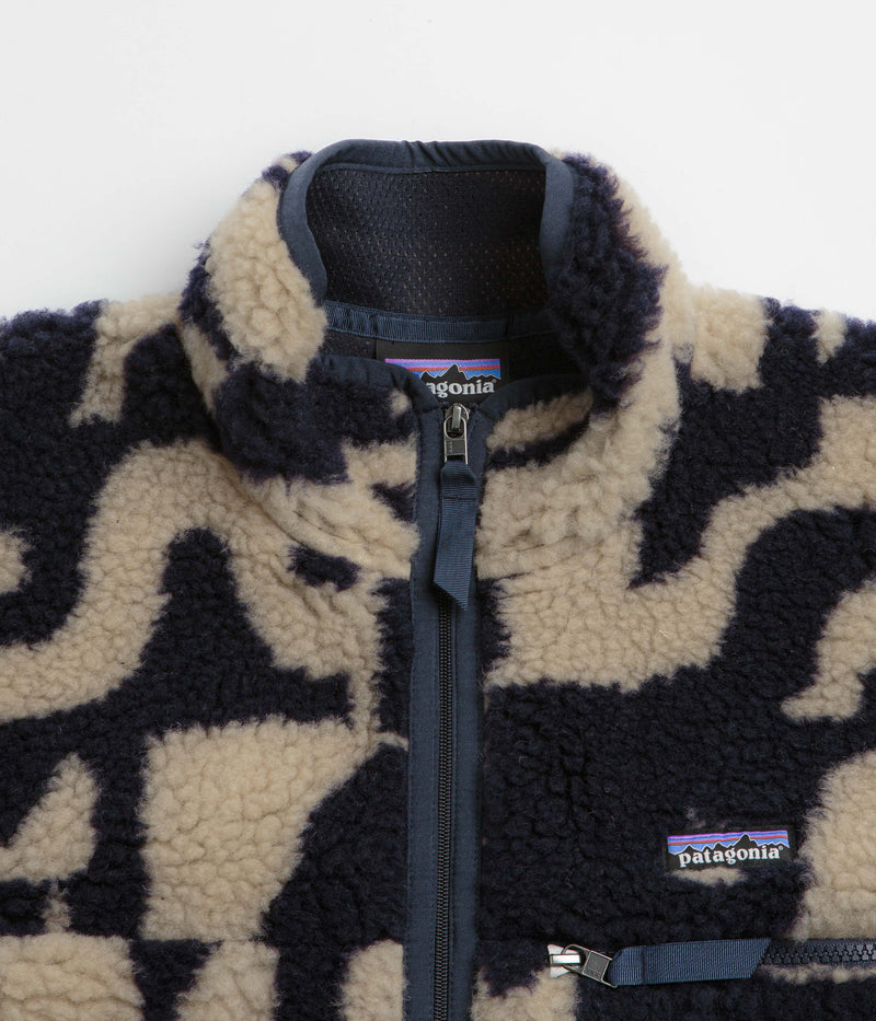 Patagonia Natural Blend Retro Cardigan in Mother Tree: Oar Tan