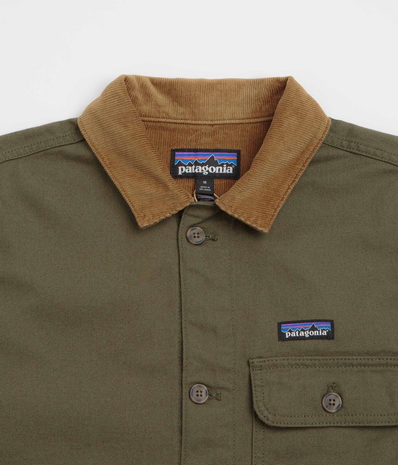 Patagonia Point Reyes Canvas Jacket in Basin Green