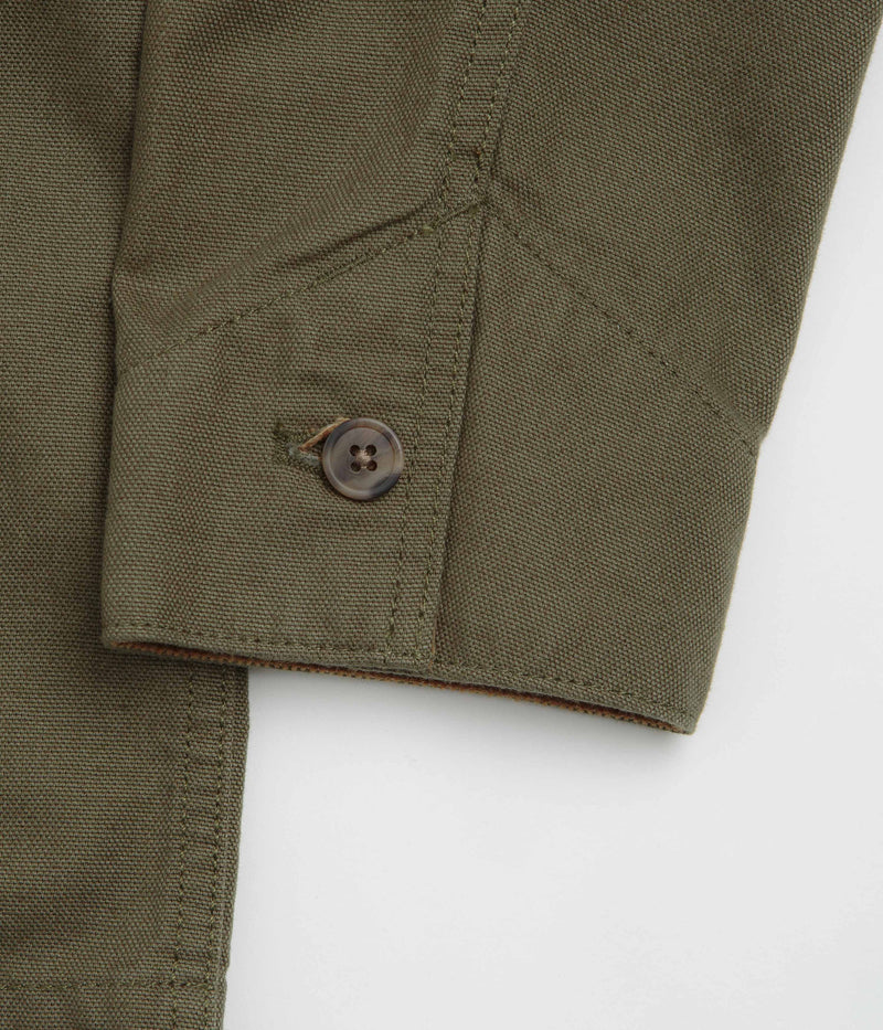 Patagonia Point Reyes Canvas Jacket in Basin Green