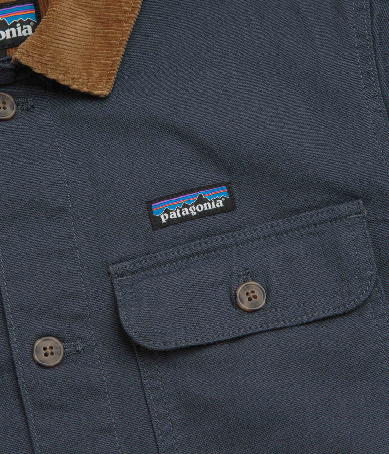 Patagonia Point Reyes Canvas Jacket in Smolder Blue