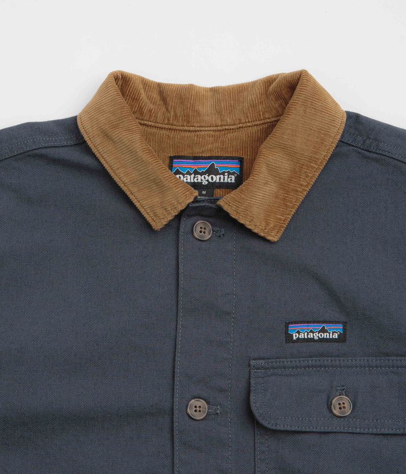 Patagonia Point Reyes Canvas Jacket in Smolder Blue