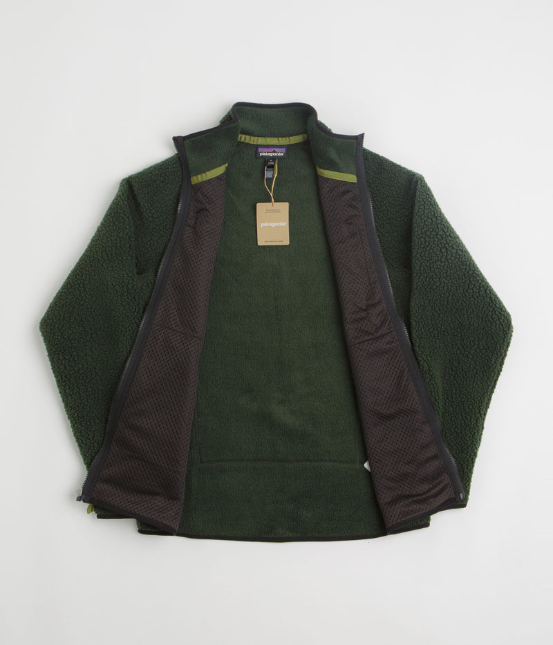 Patagonia Retro Pile Fleece in Old Growth Green