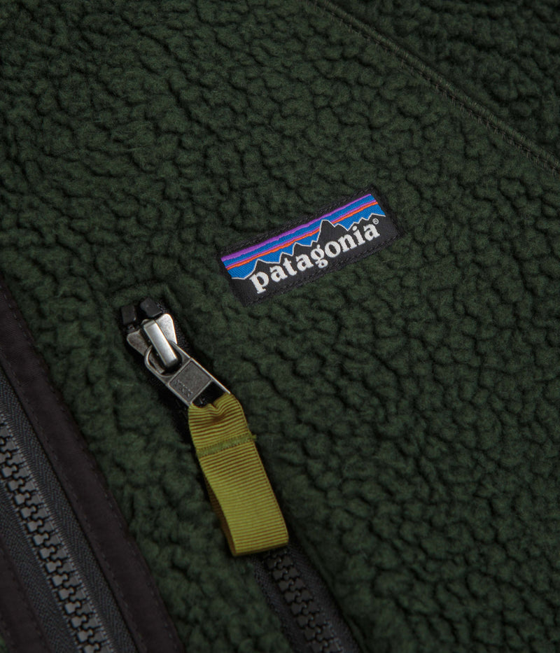 Patagonia Retro Pile Fleece in Old Growth Green