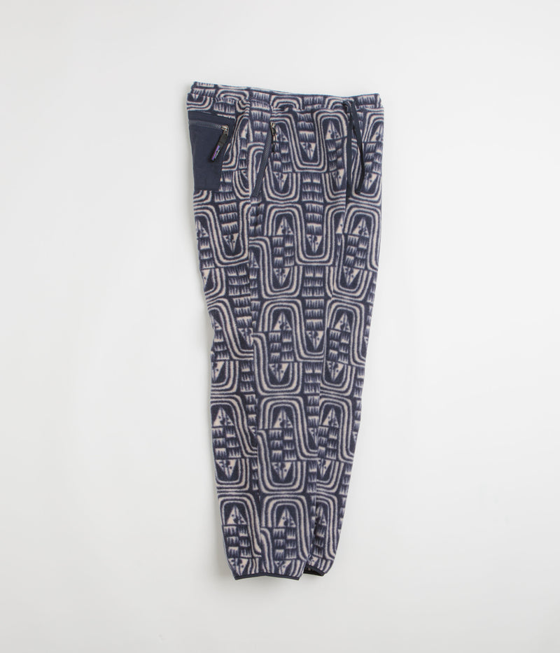 Patagonia Synchilla Pants in Flow: Sunken Blue