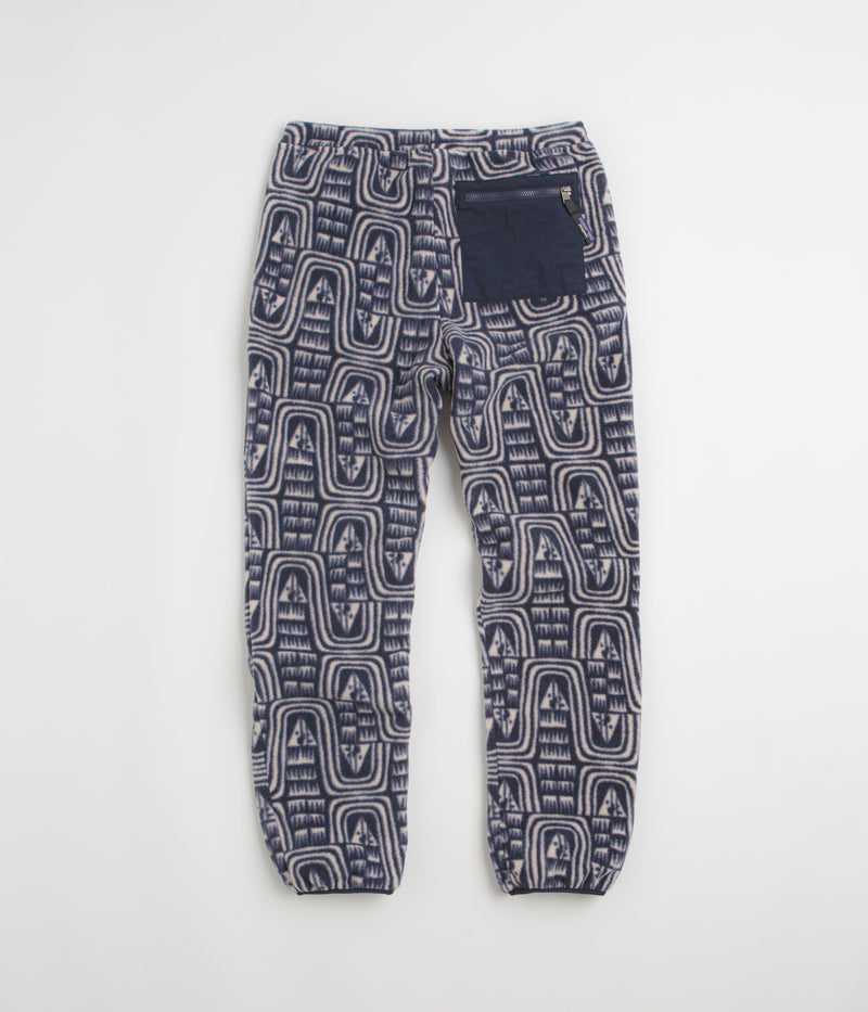 Patagonia Synchilla Pants in Flow: Sunken Blue