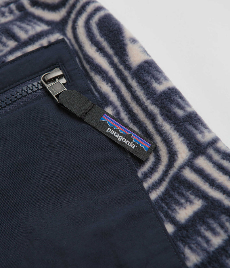 Patagonia Synchilla Pants in Flow: Sunken Blue