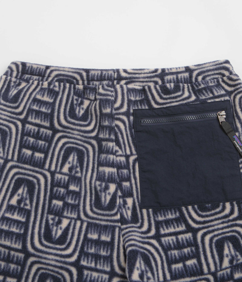 Patagonia Synchilla Pants in Flow: Sunken Blue