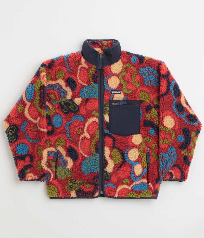 Patagonia Womens Classic Retro-X Jacket in River River: Amanita Red