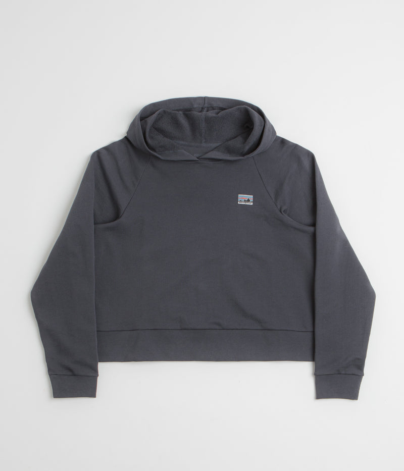 Patagonia Womens Regenerative Organic Essential Hoodie in Smolder Blue
