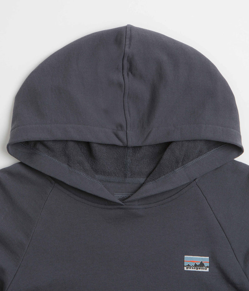 Patagonia Womens Regenerative Organic Essential Hoodie in Smolder Blue
