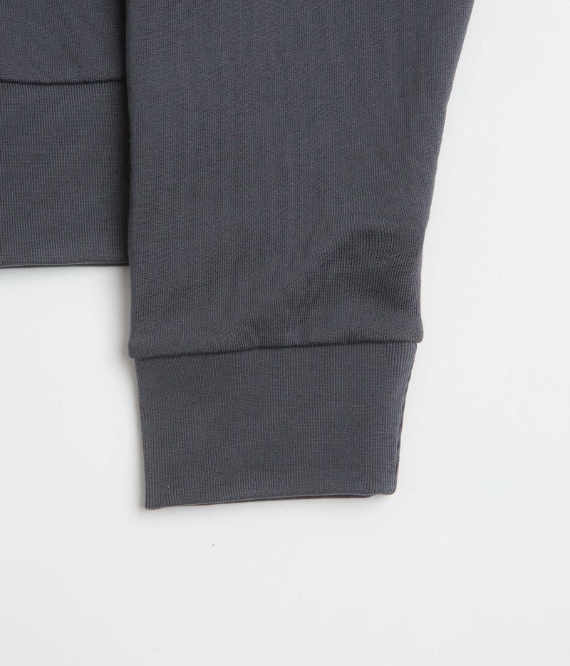 Patagonia Womens Regenerative Organic Essential Hoodie in Smolder Blue