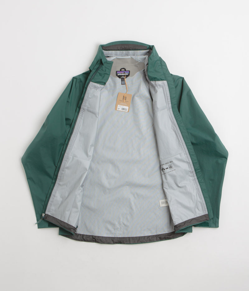 Patagonia Womens Torrentshell 3L Rain Jacket in Cascade Green