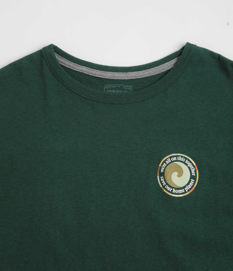 Patagonia Womens Unity Fitz Easy Cut Responsibili-Tee T-Shirt in Cascade Green