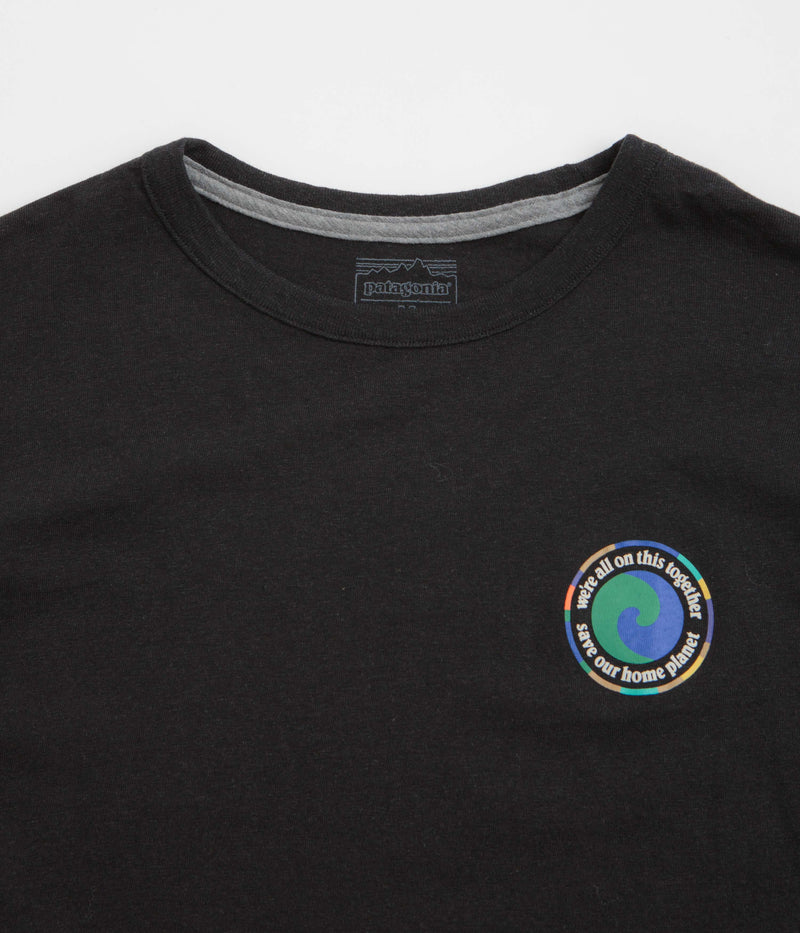 Patagonia Womens Unity Fitz Easy Cut Responsibili-Tee T-Shirt in Ink Black