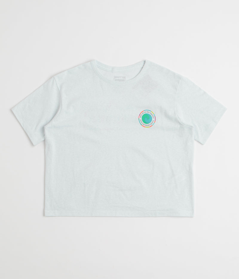 Patagonia Womens Unity Fitz Easy Cut Responsibili-Tee T-Shirt in White