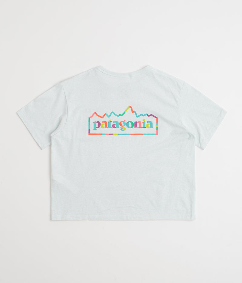 Patagonia Womens Unity Fitz Easy Cut Responsibili-Tee T-Shirt in White