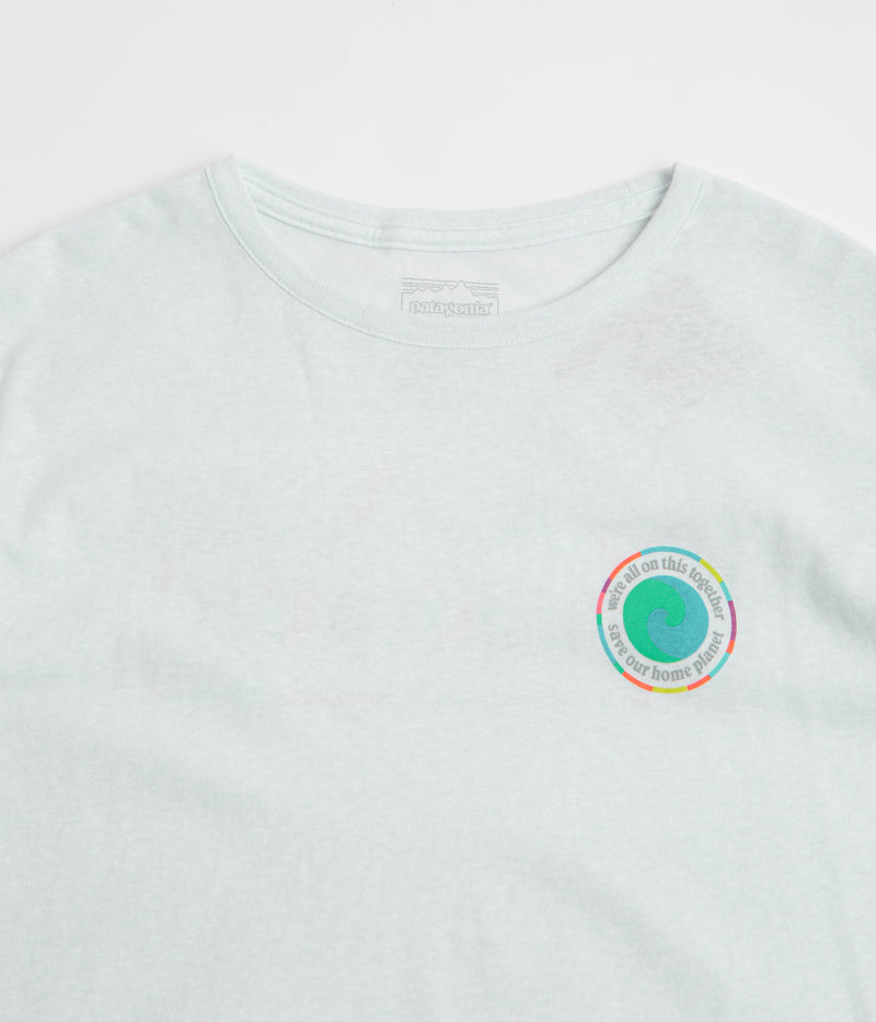 Patagonia Womens Unity Fitz Easy Cut Responsibili-Tee T-Shirt in White