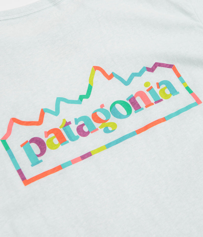 Patagonia Womens Unity Fitz Easy Cut Responsibili-Tee T-Shirt in White