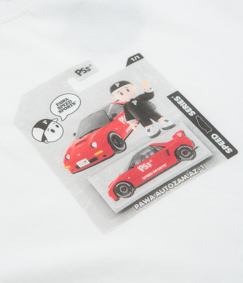 Pawa Speed Sports AZ1-Toy T-Shirt in White