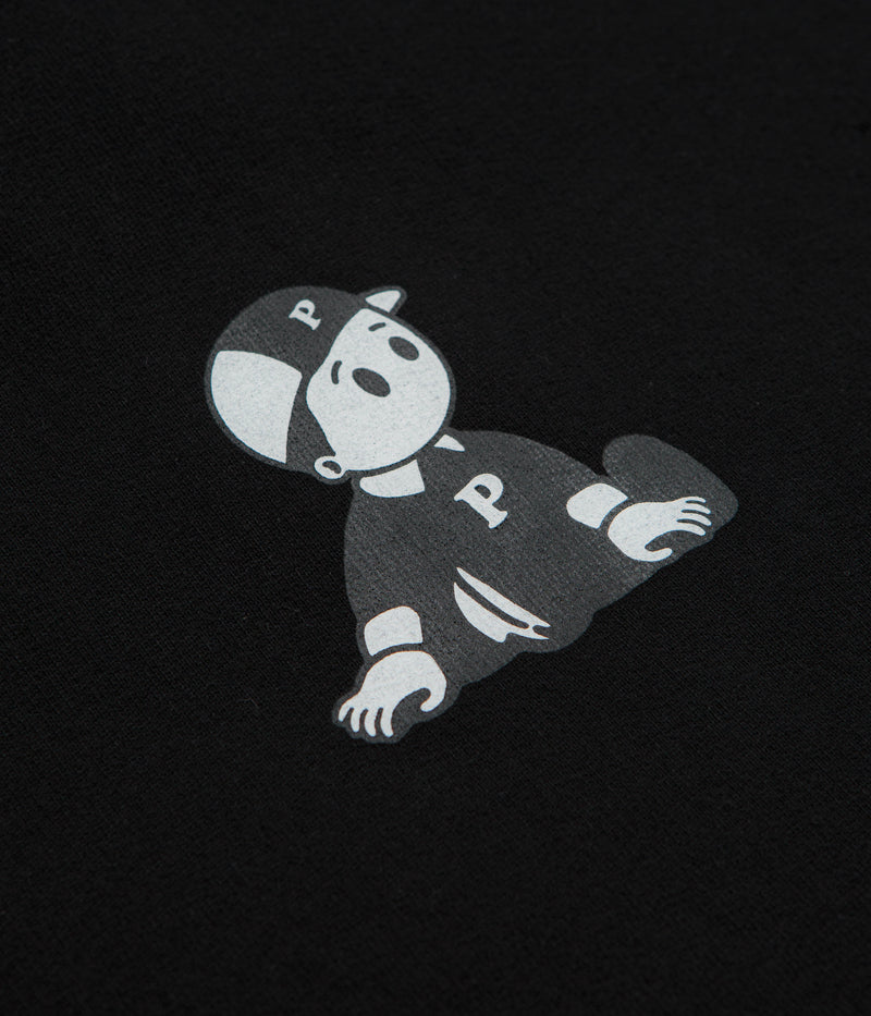 Pawa Speed Sports Boy Hoodie in Black
