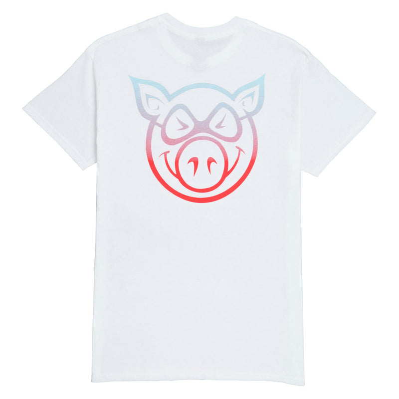Pig Head Fade T-Shirt - White