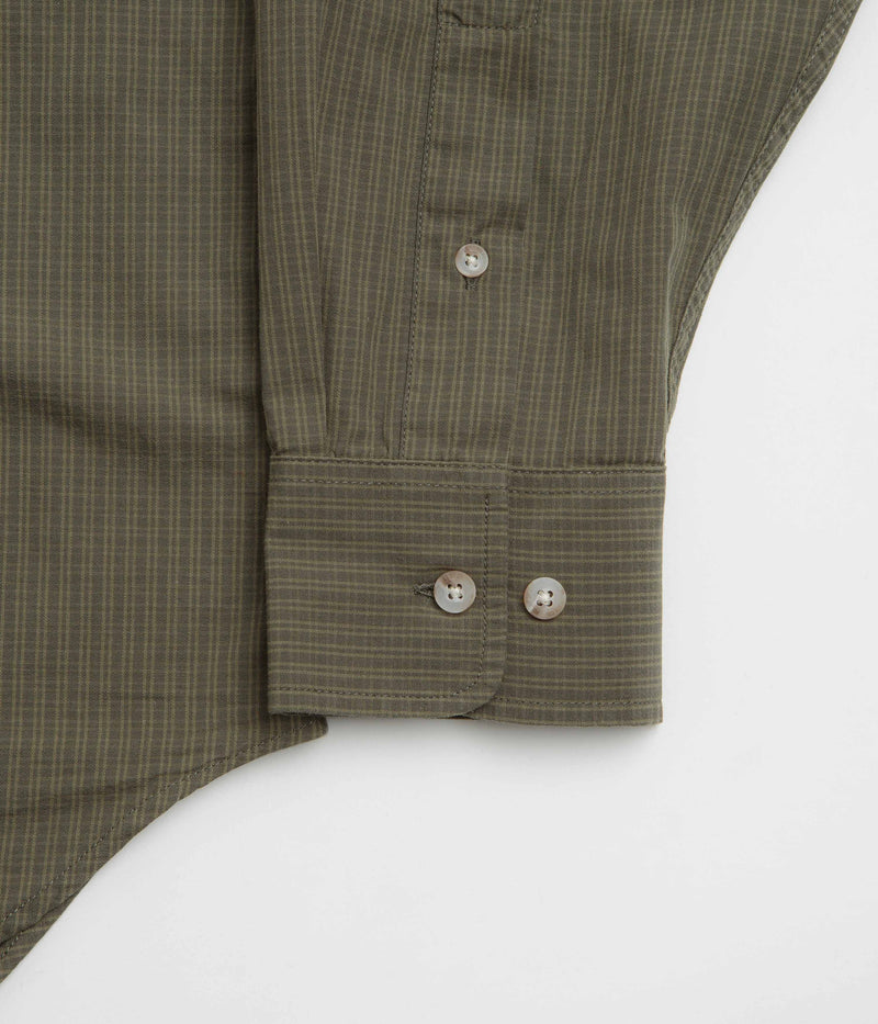 Polar Ben Shirt in Army Green Check