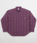 Polar Ben Shirt in Purple Stripe