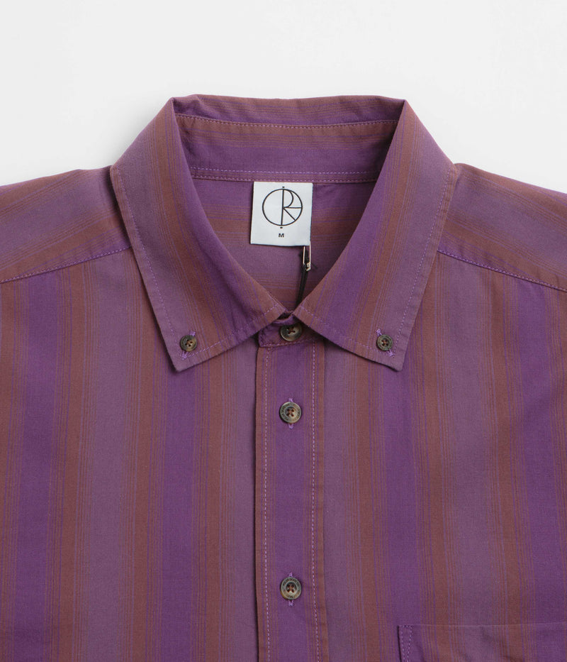 Polar Ben Shirt in Purple Stripe