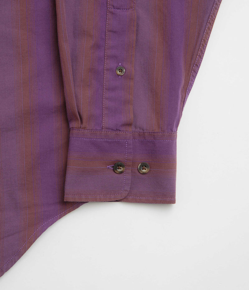 Polar Ben Shirt in Purple Stripe