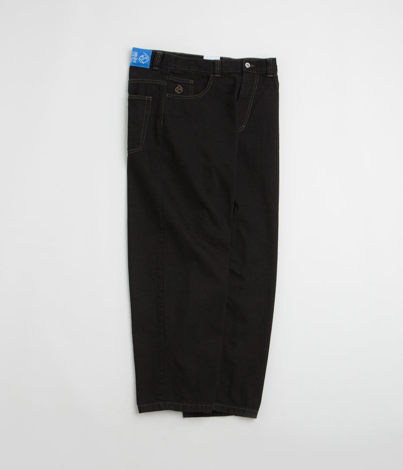 Polar Big Boy Jeans in Black and Dark Olive