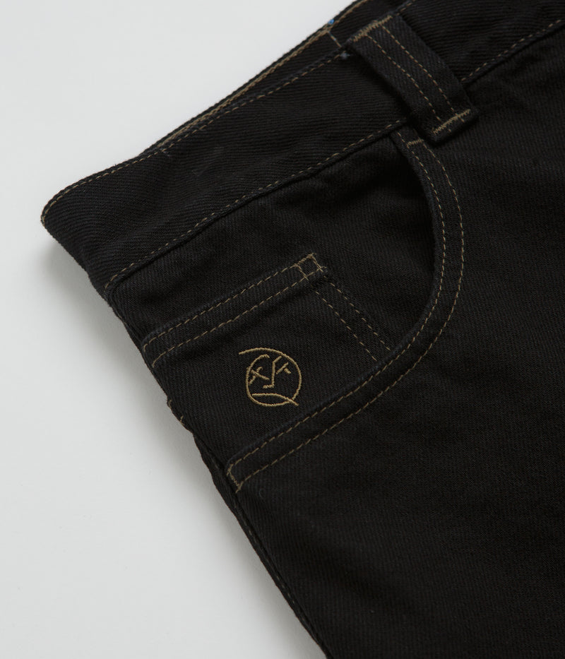 Polar Big Boy Jeans in Black and Dark Olive