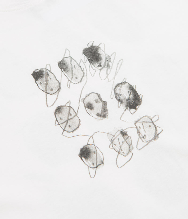 Polar Sequence T-Shirt in Cloud White