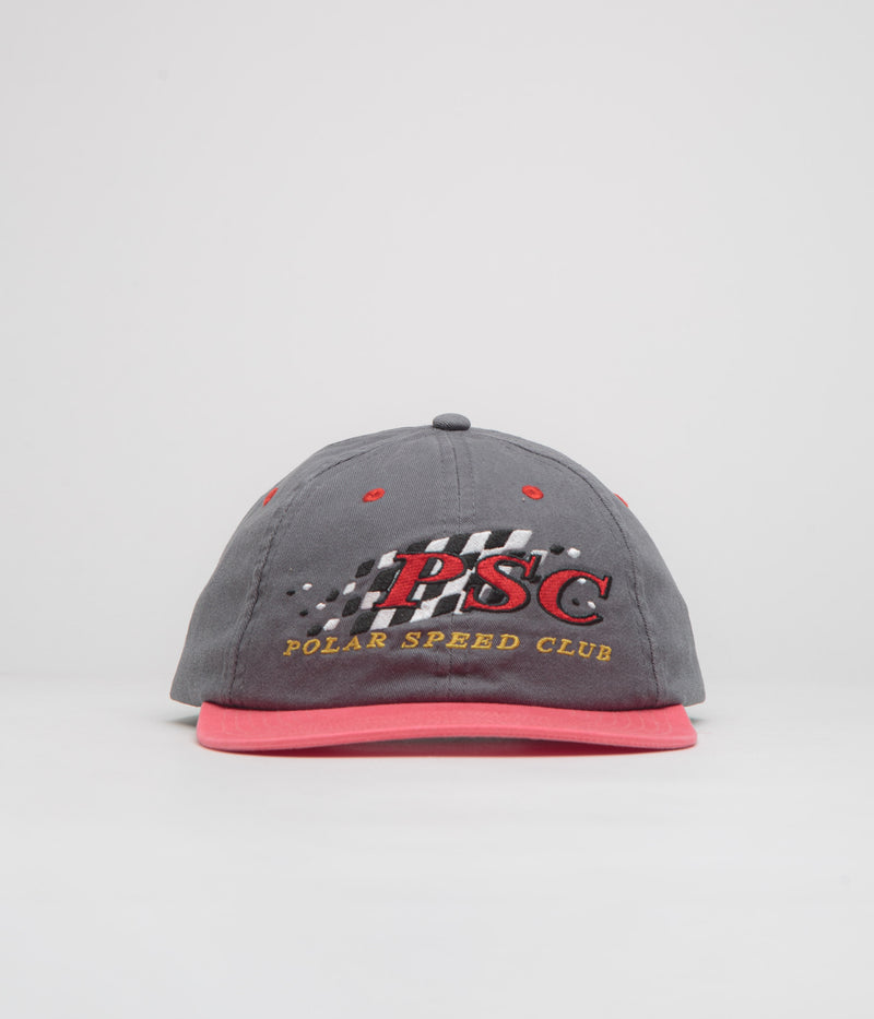 Polar Speed Club Michael Cap in Grey and Red