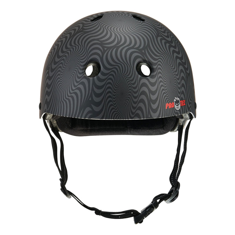 Pro-Tec x Spitfire Low Pro Helmet - Black Swirl