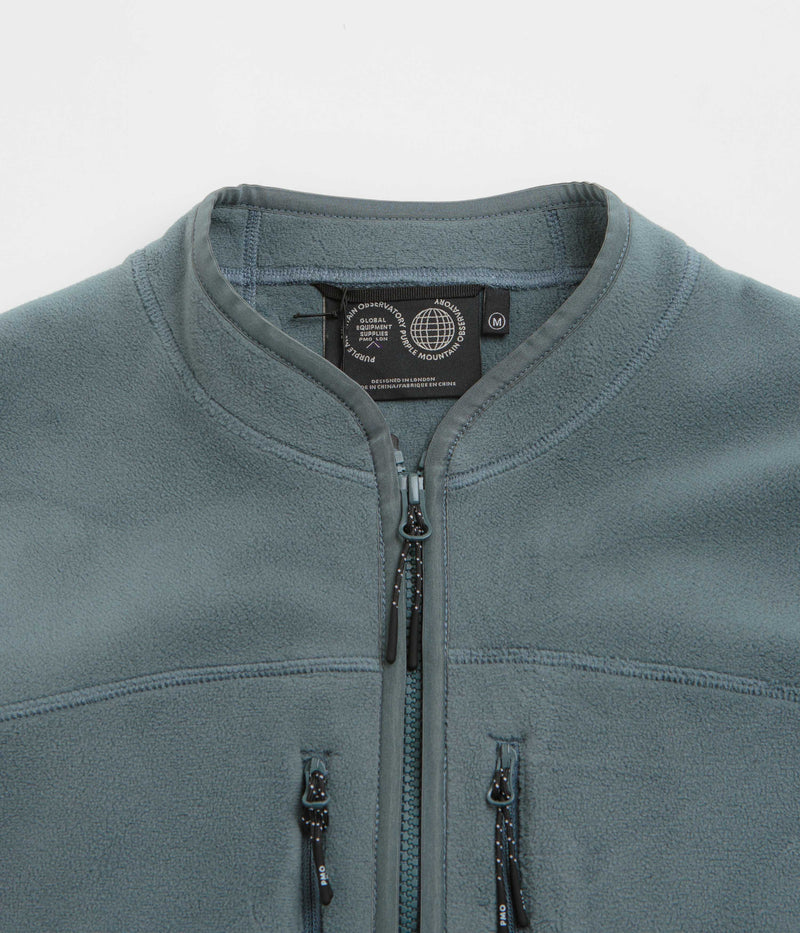Purple Mountain Observatory Artic Fleece Vest in Stormy