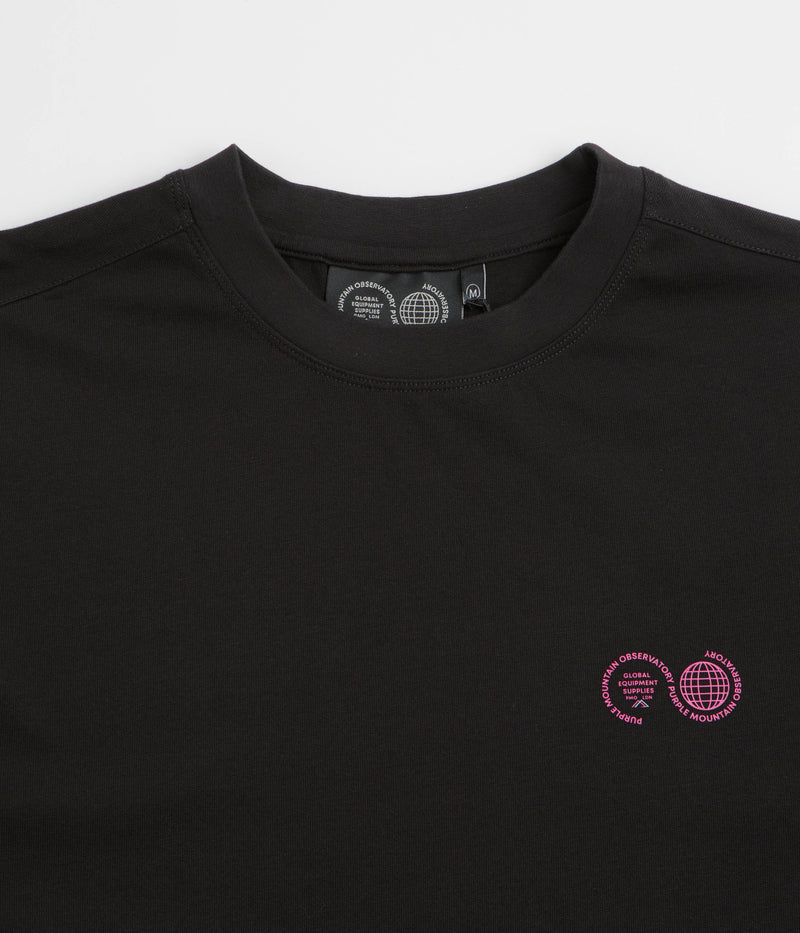 Purple Mountain Observatory Ascend T-Shirt in Black