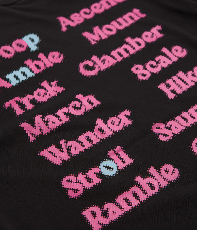Purple Mountain Observatory Ascend T-Shirt in Black