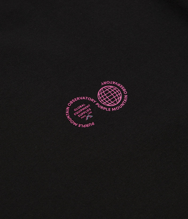 Purple Mountain Observatory Ascend T-Shirt in Black