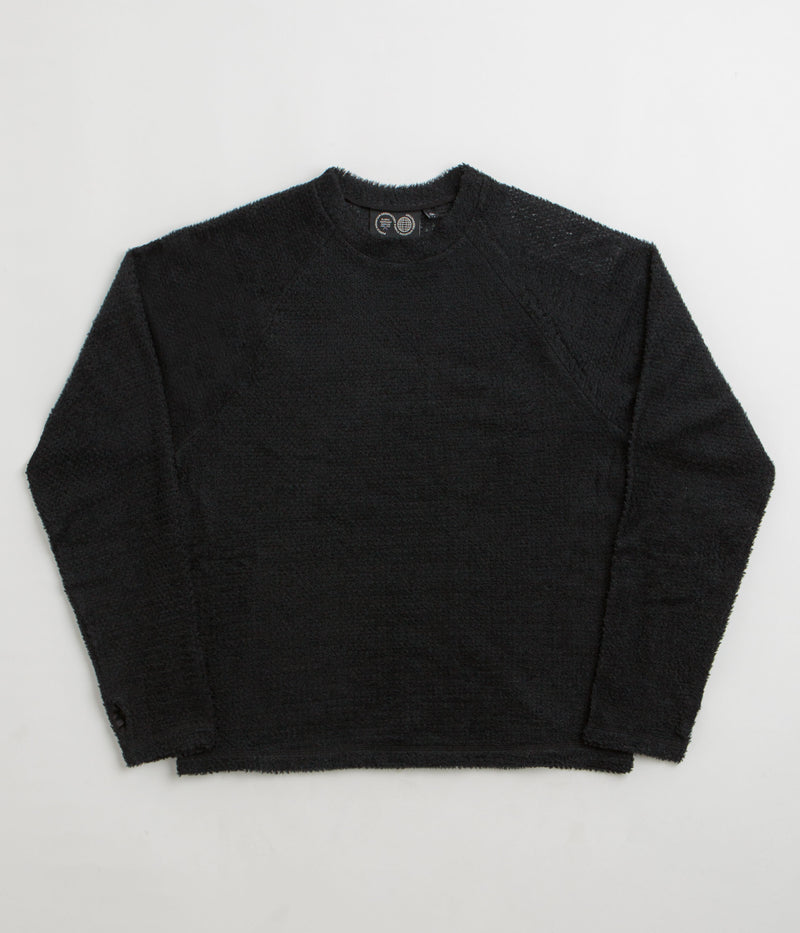 Purple Mountain Observatory Polartec Alpha Pullover Fleece in Black