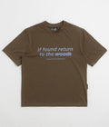 Purple Mountain Observatory Return to the Woods T-Shirt in Dark Olive