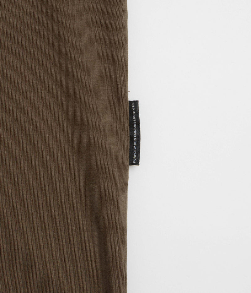 Purple Mountain Observatory Return to the Woods T-Shirt in Dark Olive