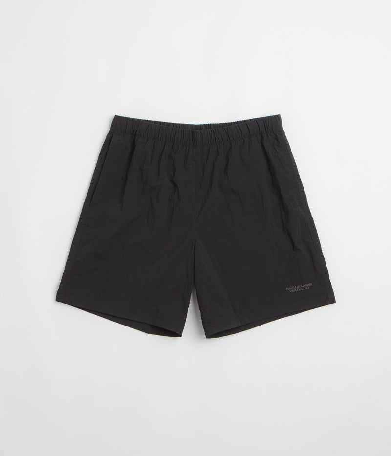 Purple Mountain Observatory Track Shorts in Black
