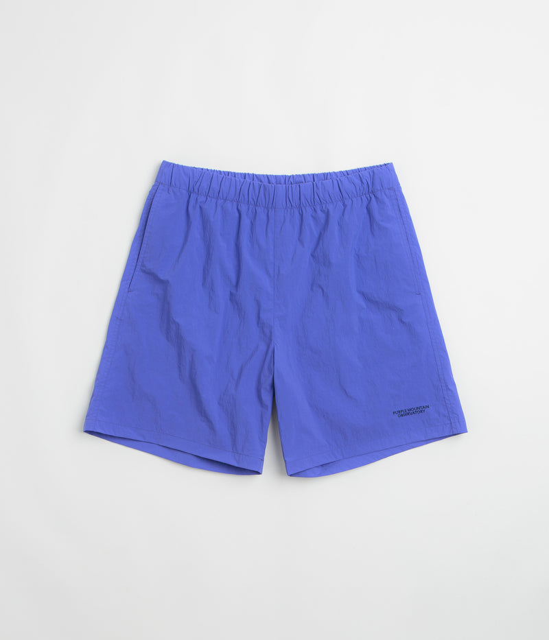 Purple Mountain Observatory Track Shorts in Purple