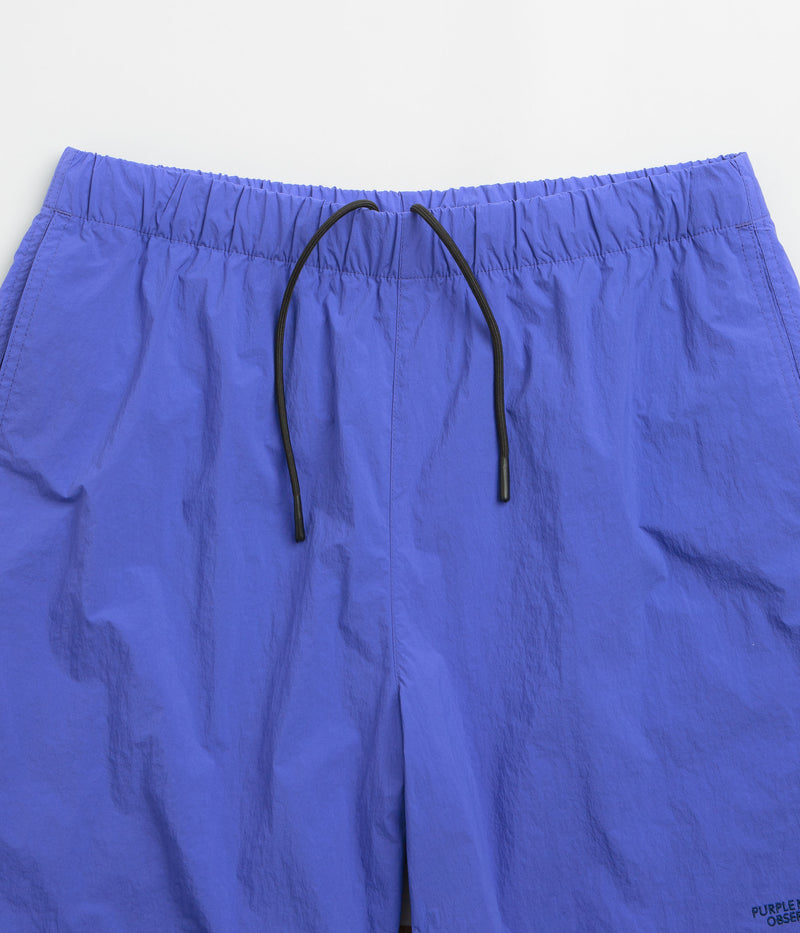 Purple Mountain Observatory Track Shorts in Purple
