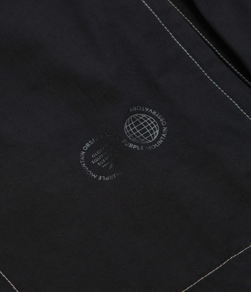 Purple Mountain Observatory Trail Overshirt in Black
