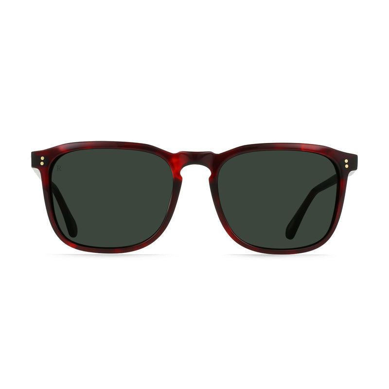Raen Wiley 56 Sunglasses - Negroni/Green Polarized