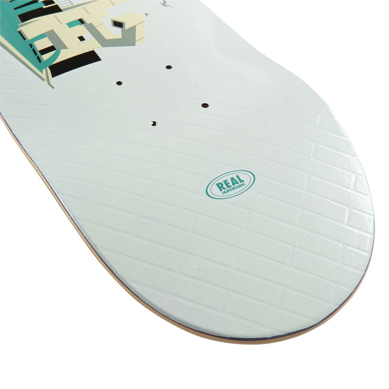Real EMB Team Skateboard Complete - White - 8.50"