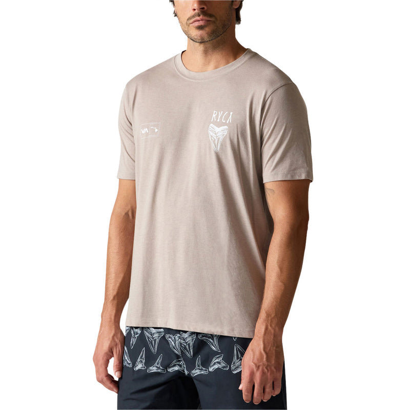 RVCA Ben Horton Hawaii T-Shirt - Brown Stone