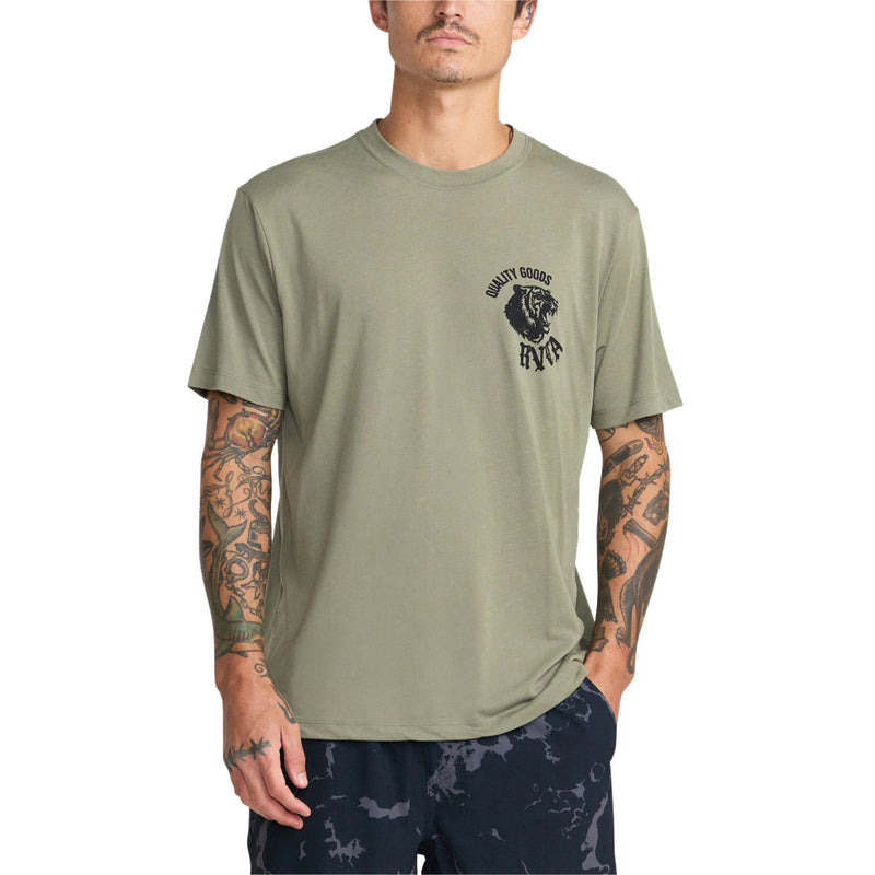 RVCA Big Cat T-Shirt - Army