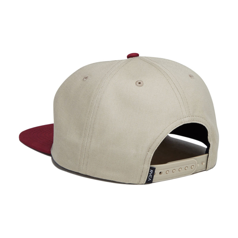 RVCA Sky Cat Snapback Hat - Slate Blue